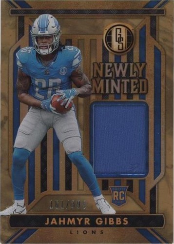 2023 Panini Gold Standard Jahmyr Gibbs #NM-12