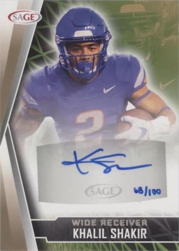 2022 SAGE High Series Khalil Shakir #A-KS