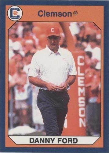 1990 Collegiate Collection Clemson Tigers Danny Ford #133