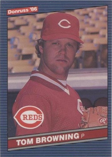 1986 Donruss - Tom Browning #384