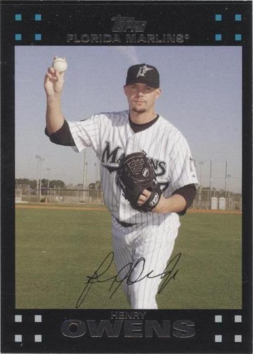 Actualizaciones y aspectos destacados Topps 2007 - Henry Owens #UH112