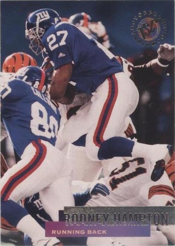 1995 Topps Stadium Club Rodney Hampton #90