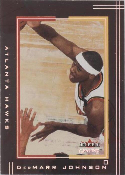 2001-02 Fleer Genuine - DerMarr Johnson #14