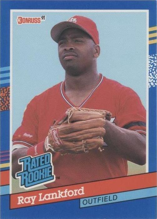 Ray Lankford St. Louis Cardinals Baseball Sports Trading