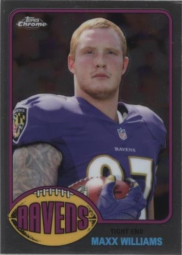 2015 Topps Chrome Maxx Williams #76-MW