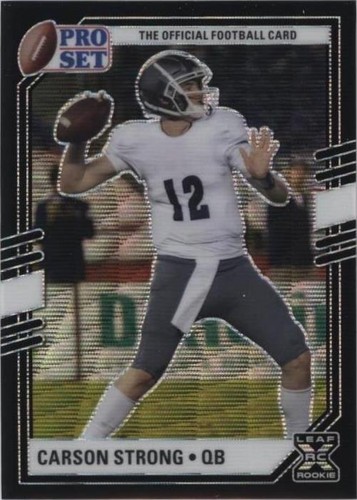 2022 Leaf Pro Set Draft Carson Strong #PSB-CS1