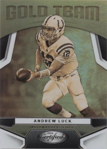 2016 Panini Certified Andrew Luck #10