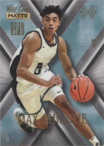 2022 Wild Card Matte SP Exclusive - Max Christie #MXPN-17