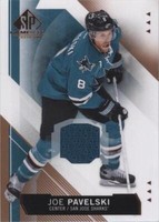 2015-16 SP Game-Used - Joe Pavelski #96