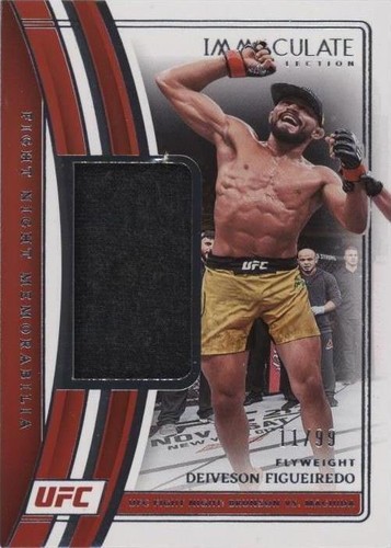 2023 Panini Immaculate Collection UFC - Deiveson Figueiredo #FN-DFG