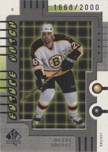 1999-00 SP Authentic - Andre Savage #97