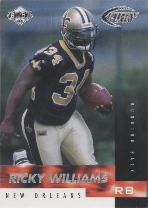 Collector's Edge Fury 1999 Ricky Williams #196