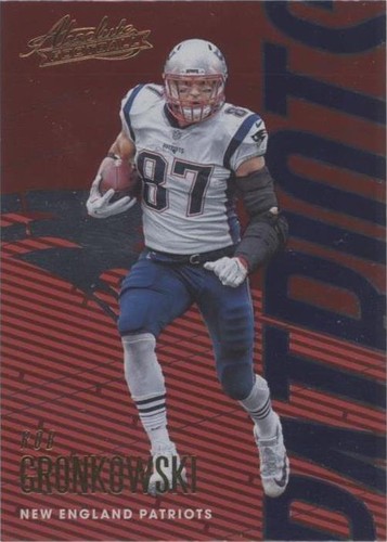 2018 Panini Absolute Rob Gronkowski #65