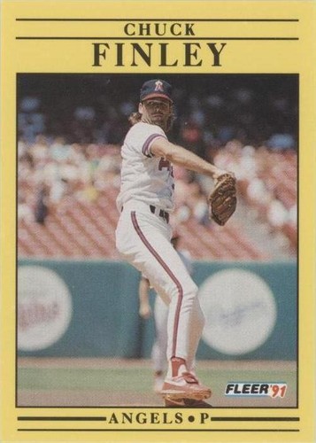 ちゃーりー 1995 Ultra Chuck Finley #268 California Angels | eBay
