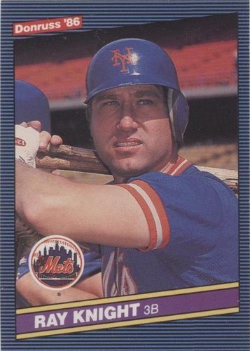 1986 Donruss - Ray Knight #597