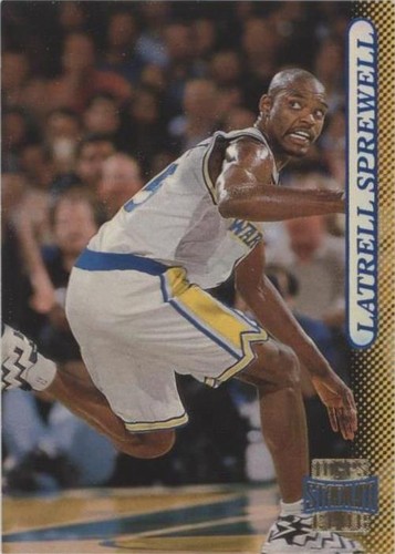 1996-97 Topps Stadium Club - Latrell Sprewell #28