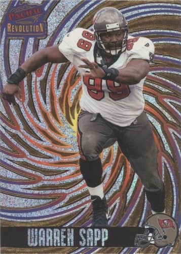 1998 Pacific Revolution Warren Sapp #140
