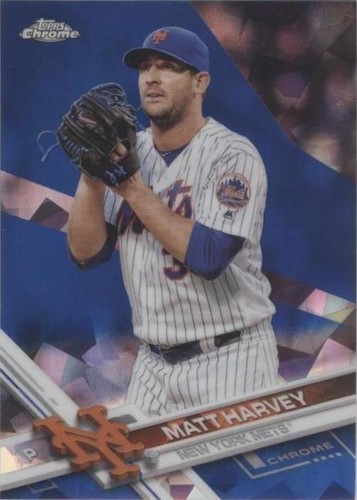 2017 Topps Chrome Sapphire Edition - Matt Harvey #164