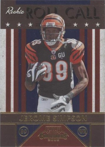 2008 Playoff Contenders Jerome Simpson #13