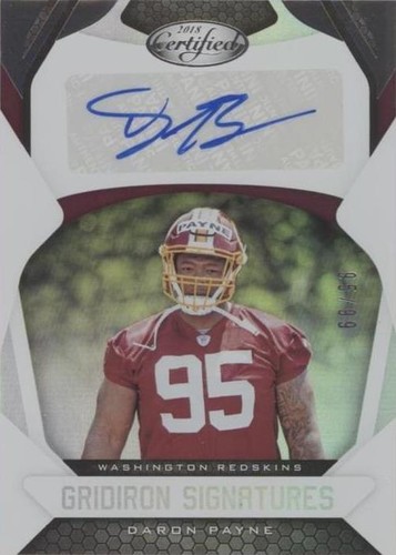 2018 Panini Certified Daron Payne #GS-DA