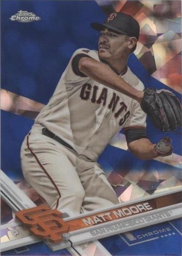 2017 Topps Chrome Sapphire Edition - Matt Moore #179