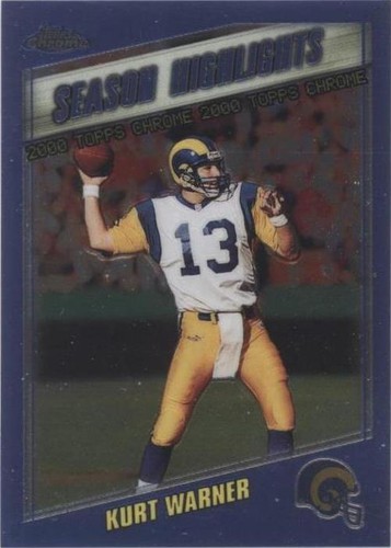 2000 Topps Chrome Kurt Warner #191