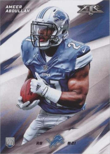 2015 Topps Fire Ameer Abdullah #42