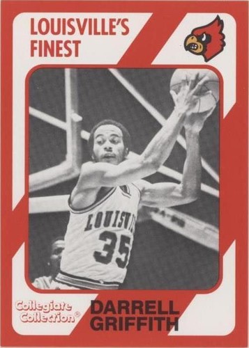 1989 Collegiate Collection Louisville Cardinals Louisville's Finest - Darrell Griffith #266