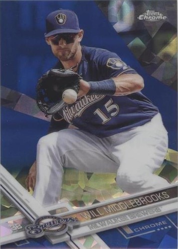 2017 Topps Chrome Sapphire Edition - Will Middlebrooks #46