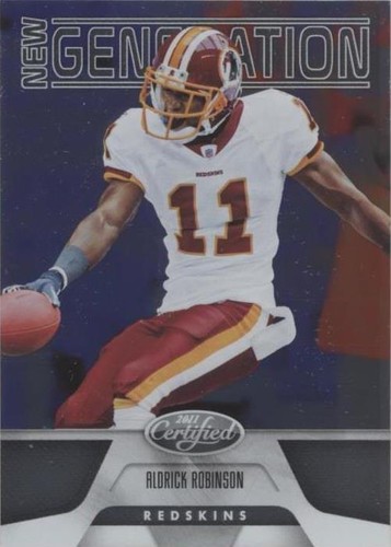 2011 Panini Certified Aldrick Robinson #156