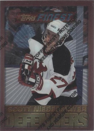 1995-96 Topps Finest - Scott Niedermayer #103