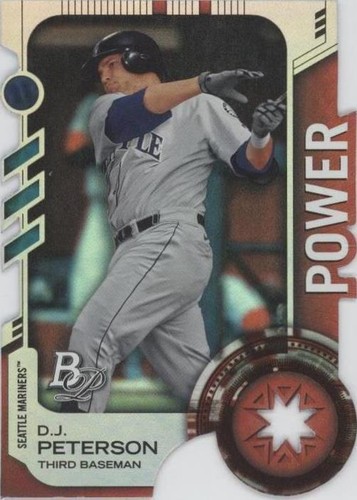 2014 Bowman Platinum - D.J. Peterson #TDC-DP