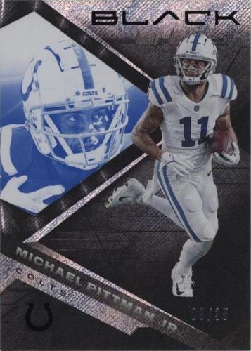 2022 Panini Black Michael Pittman Jr. #48