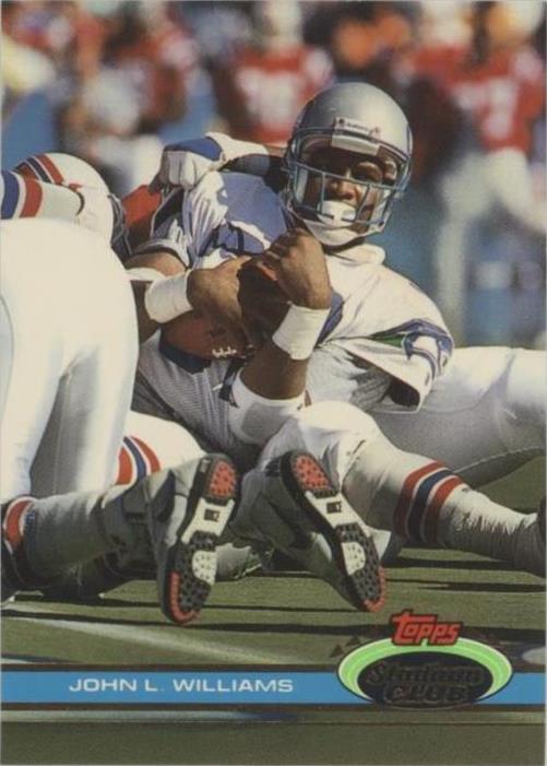 1991 Topps Stadium Club John L. Williams #329
