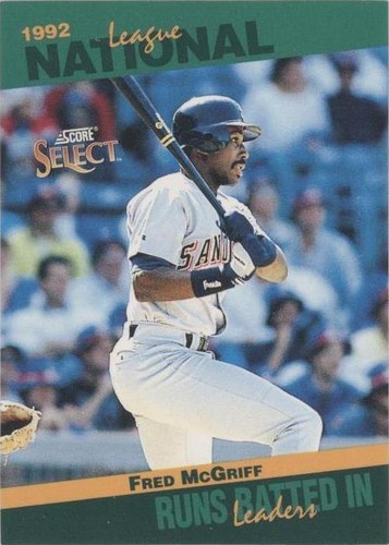 1993 Score - Fred McGriff #36