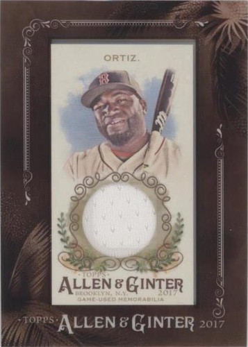2017 Topps Allen & Ginter - David Ortiz #MR-DO