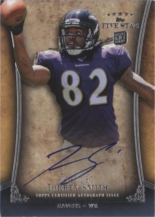 2011 Topps Five Star Torrey Smith #FSFA-TS