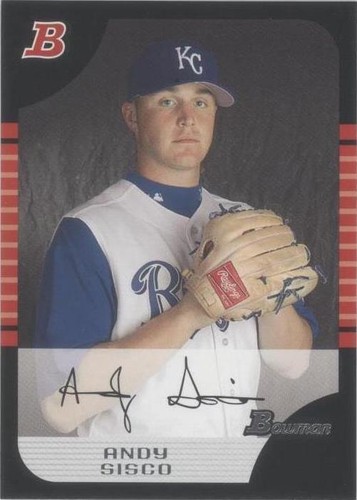 2005 Bowman Draft Picks & Prospects - Andrew Sisco #BDP7