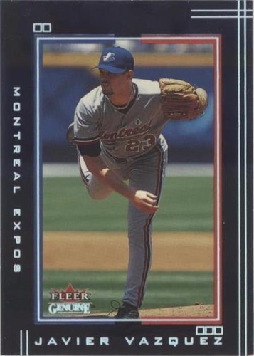 2002 Fleer Genuine - Javier Vazquez #72