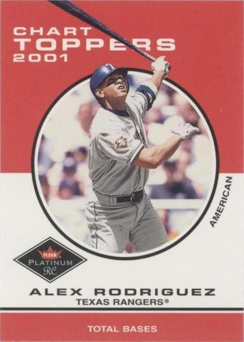 2001 Fleer Platinum - Alex Rodriguez #423