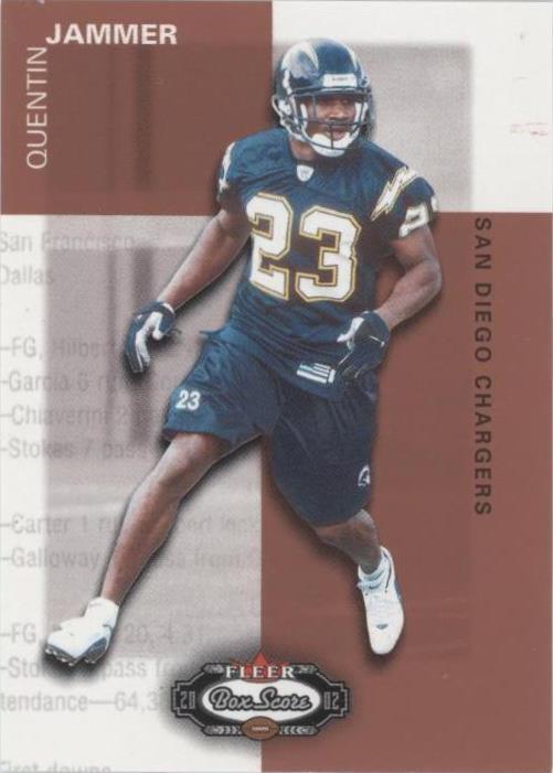 2002 Fleer Box Score Quentin Jammer #163