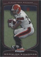 2009 Bowman Chrome Braylon Edwards #77