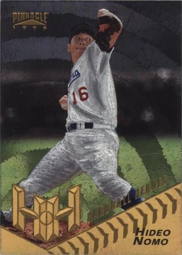1996 HIRO YAMAGATA Dodgers NOMO アートポスター Vintage Rare Hideo Nomo Dodgers By Hiro Yamagata 1996 Print