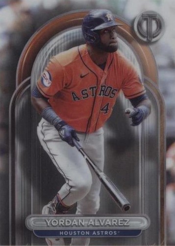 その他 ALVAREZ ALTUBE DUAL RELIC  AUTO 25 TOPPS TRIBUTE DUAL RELIC J. ALTUVE Y. ALVAREZ 18/50 TPDR