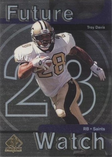 1997 SP Authentic Troy Davis #28