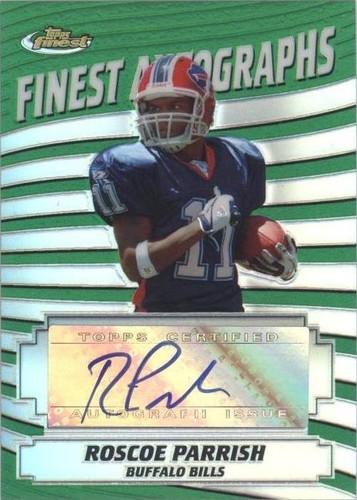 2005 Topps Finest Roscoe Parrish #FA-RP