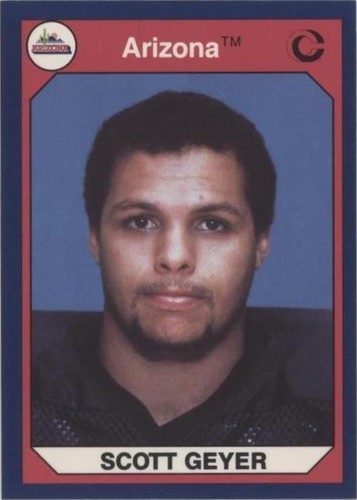 1990 Collegiate Collection University of Arizona Scott Geyer #44