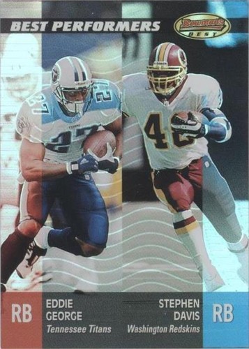2001 Bowman's Best Eddie George #91
