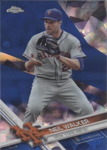 2017 Topps Chrome Sapphire Edition - Neil Walker #416
