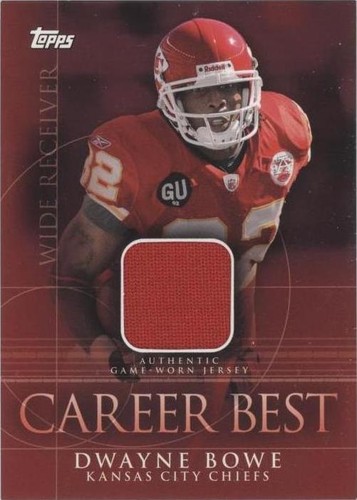 2009 Topps Dwayne Bowe #CBR-DB